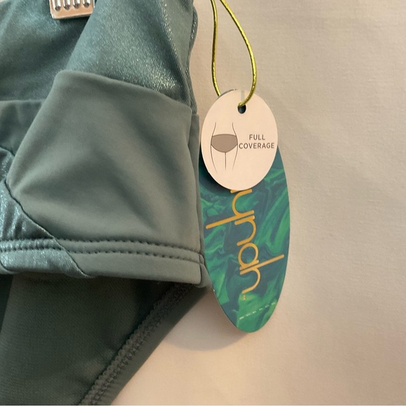 Mynah Swim Bottoms Dark Green S - Picture 3 of 4